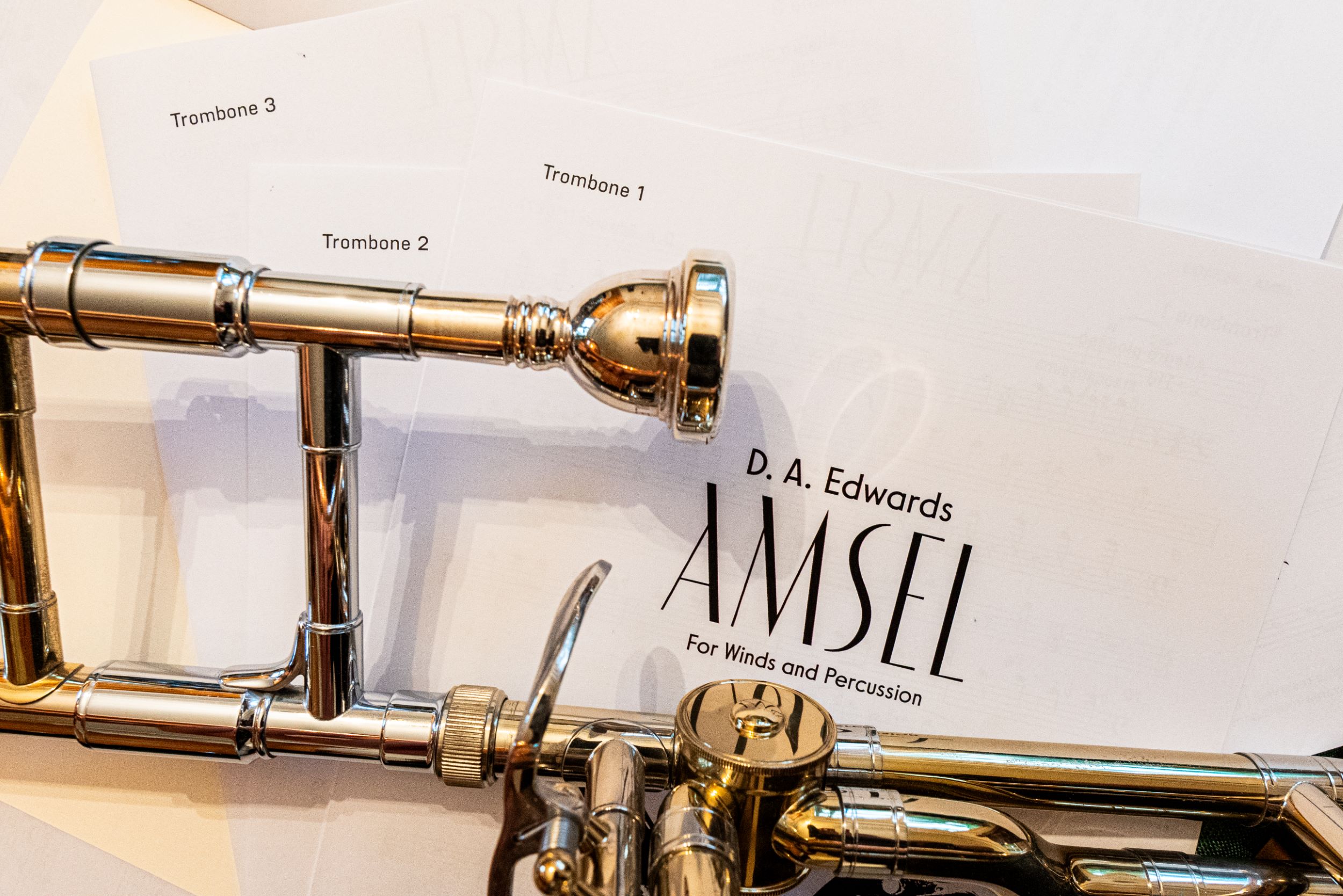 Brass – Trumpet in Bb 1, 2 & 3, Trombone 1, 2 & 3, Tuba